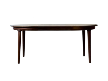 Extendable rosewood table, designed by J. Andersen, Denmark, 1960s