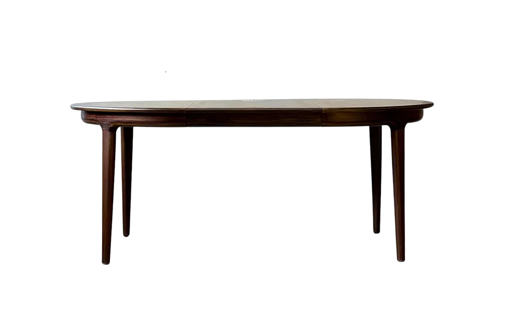 Extendable rosewood table, designed by J. Andersen, Denmark, 1960s