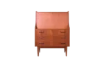 Teak writing desk designed by G. Nielsen, Tibergaard, Denmark, 1960s