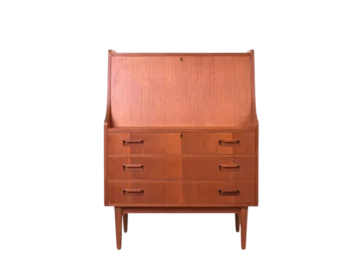 Teak writing desk designed by G. Nielsen, Tibergaard, Denmark, 1960s