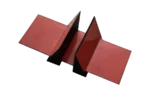Space Age book stand, designed by Corus Associati, MGL Plast Fabriano, Italy, 1980s
