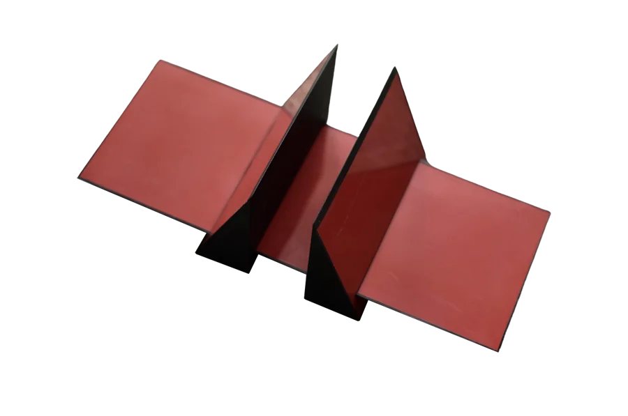 Space Age book stand, designed by Corus Associati, MGL Plast Fabriano, Italy, 1980s