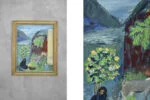 Oil painting on board, Frideborg Bryth, 1950s