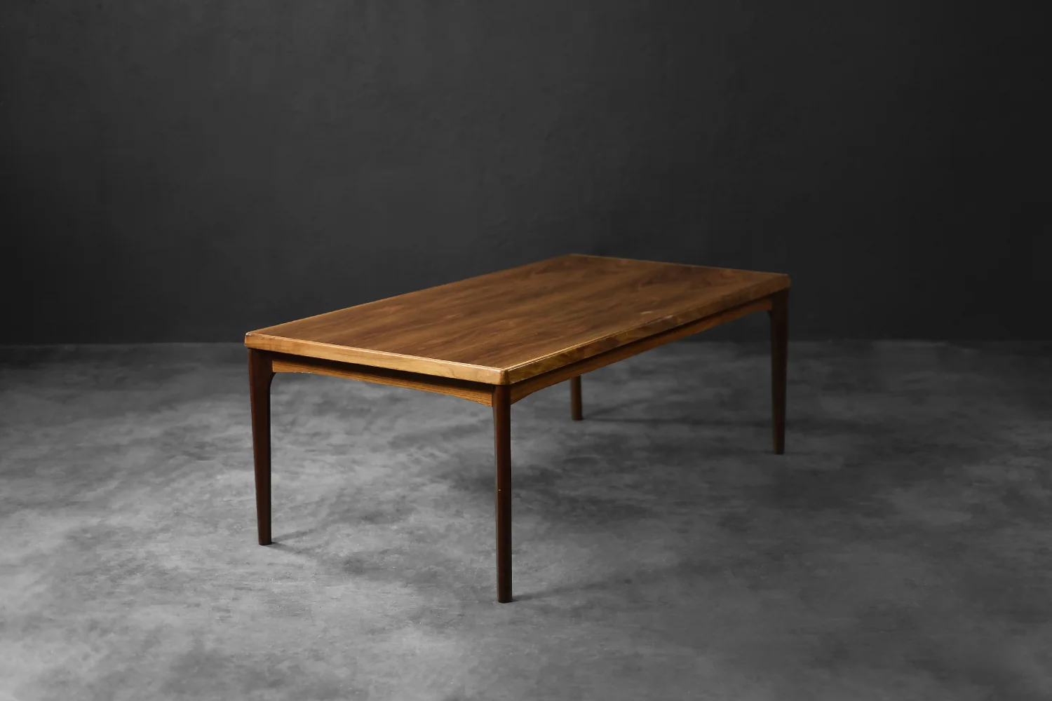 Teak coffee table, designed by Henning Kjærnulf for Vejle Møbelfabrik, Denmark, 1960s