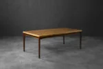 Teak coffee table, designed by Henning Kjærnulf for Vejle Møbelfabrik, Denmark, 1960s