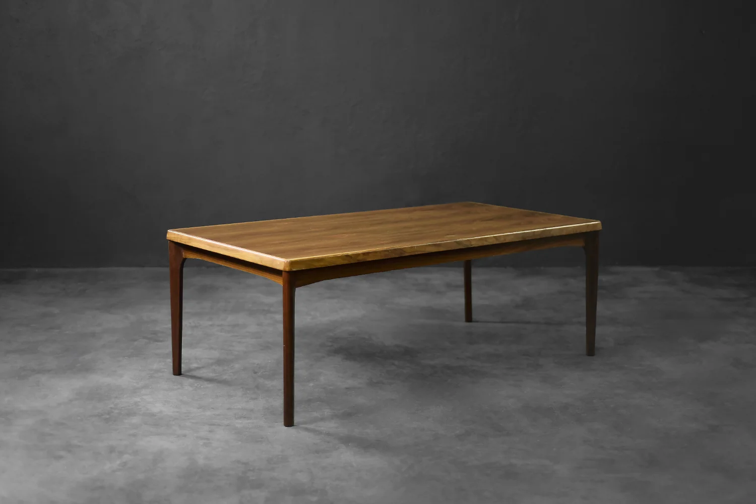 Teak coffee table, designed by Henning Kjærnulf for Vejle Møbelfabrik, Denmark, 1960s