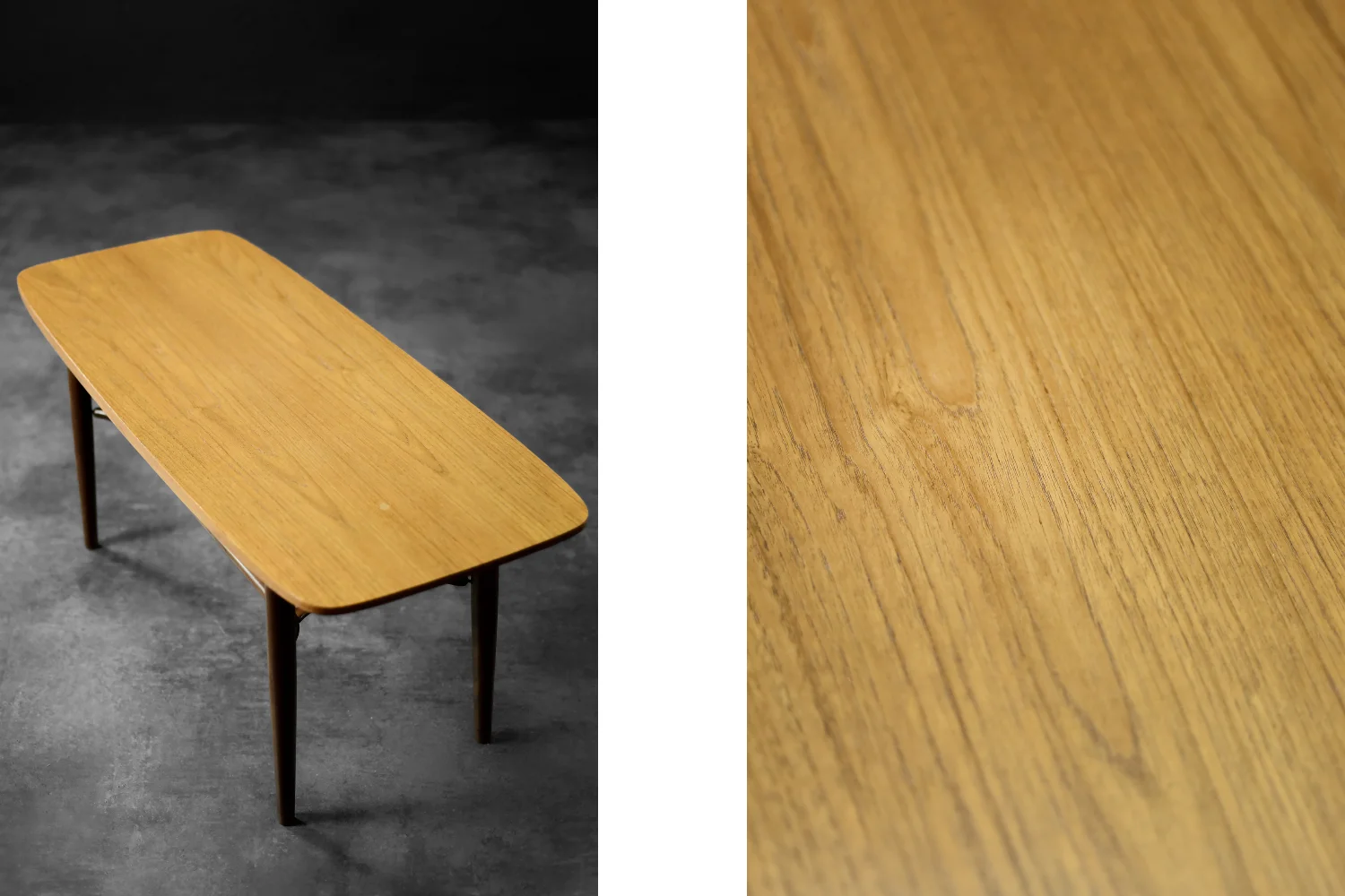 Vintage coffee table, Hyggebord 55, Gorm Møbler, Denmark, 1956