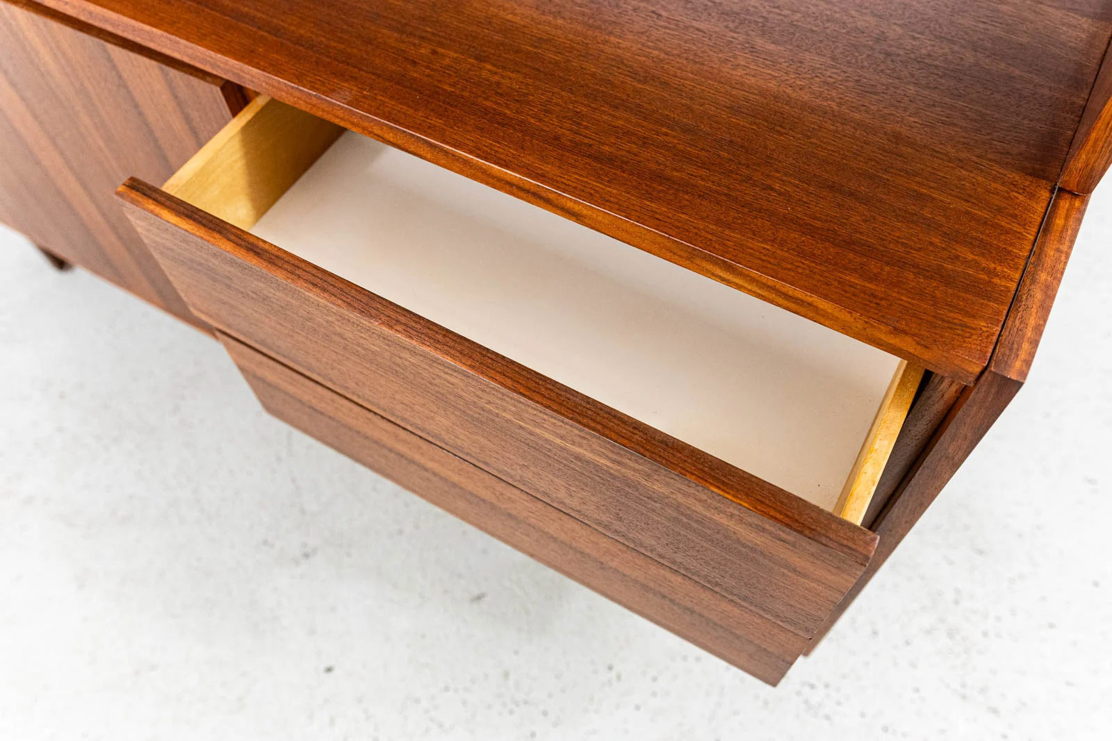 Vintage sideboard with hutch, Swarzędzkie Fabryki Mebli, PRL, 1970s