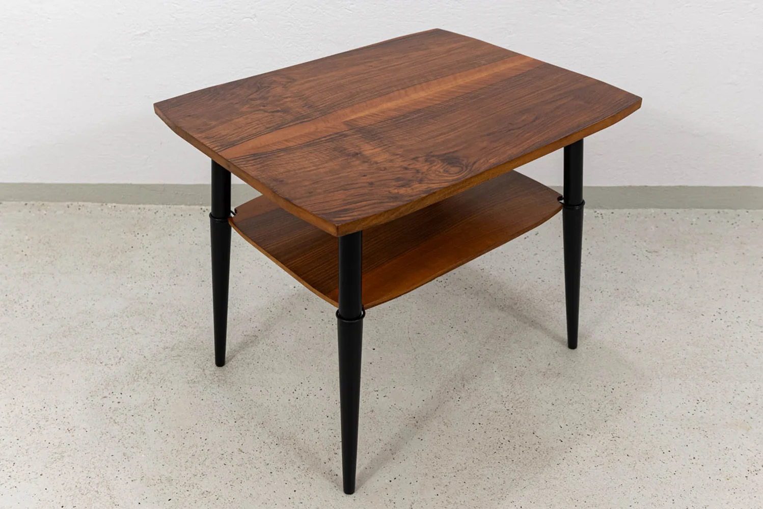 PRL stick-leg coffee table, Świdnickie Fabryki Mebli, Poland, 1960s