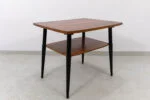 PRL stick-leg coffee table, Świdnickie Fabryki Mebli, Poland, 1960s