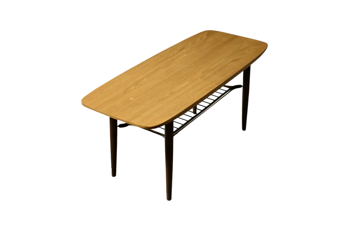 Vintage coffee table, Hyggebord 55, Gorm Møbler, Denmark, 1956