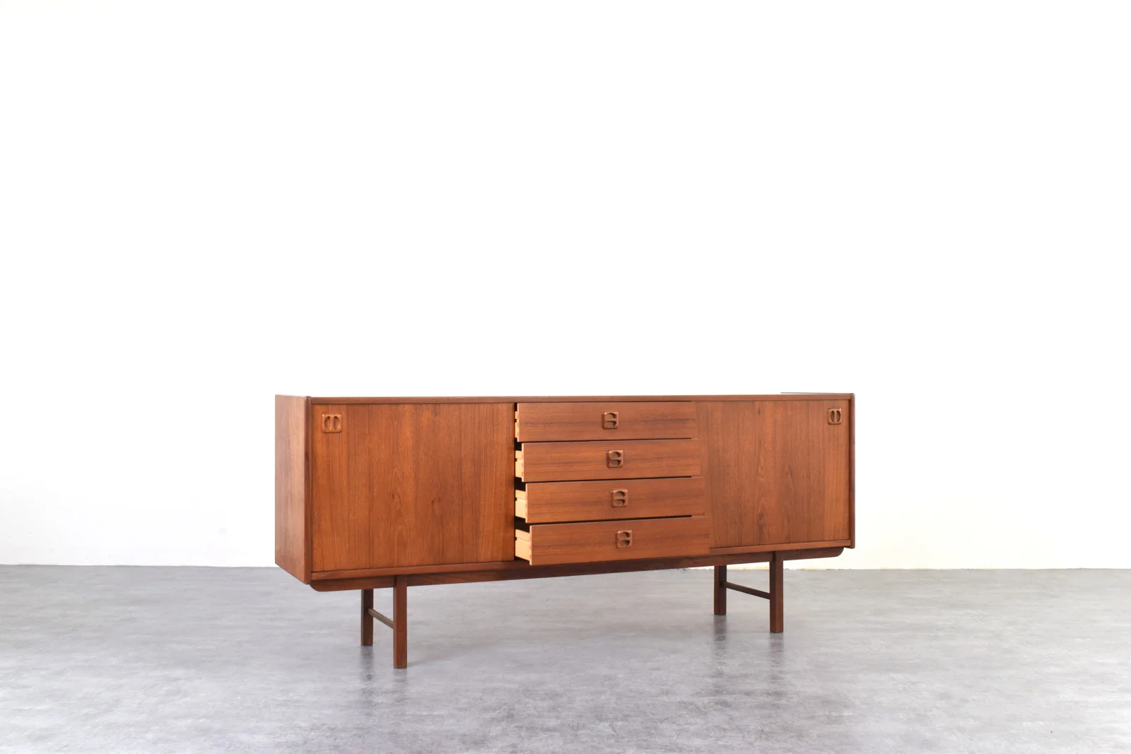 Teak sideboard designed by Klippan Korsør, made by IKEA, Sweden, 1960s