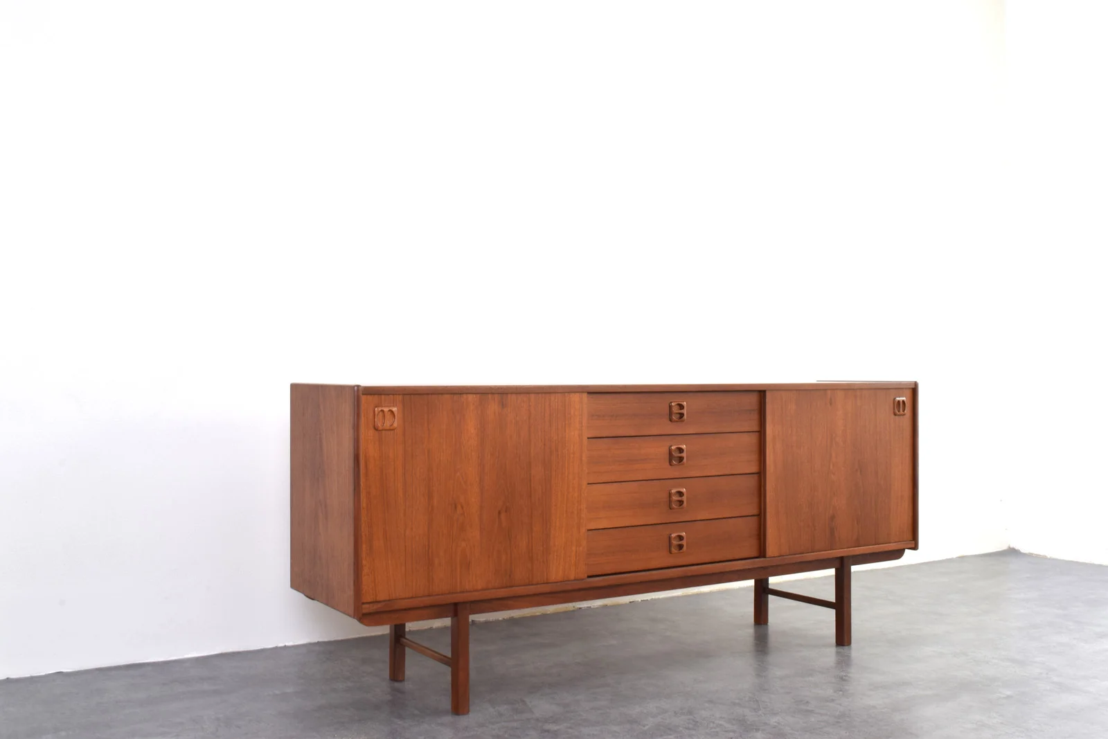Teak sideboard designed by Klippan Korsør, made by IKEA, Sweden, 1960s