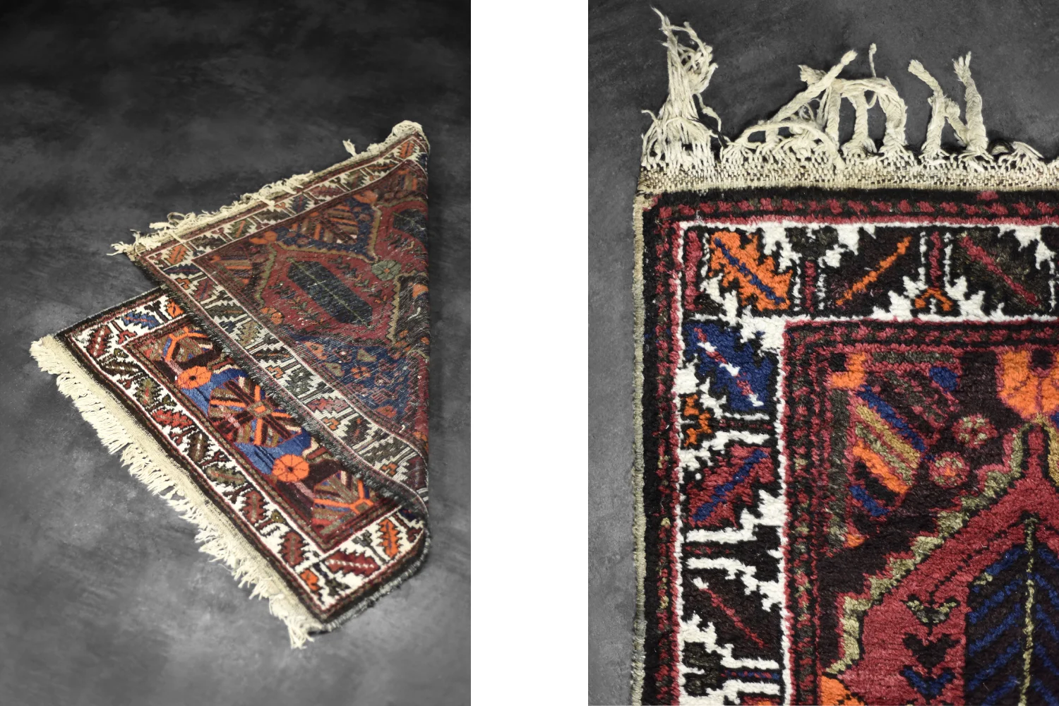Dywan orientalny Hamadan, Persja/Iran, lata 60