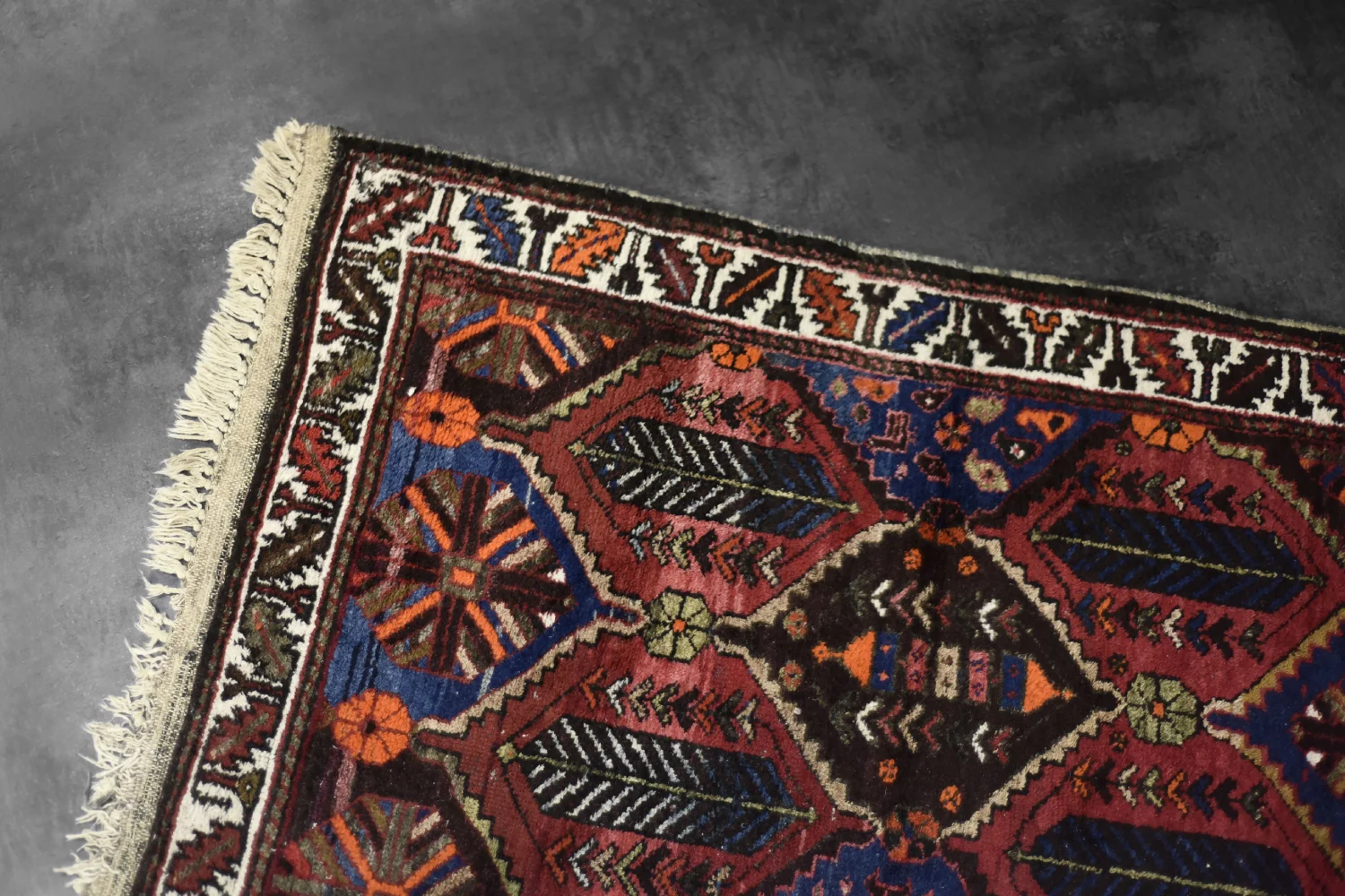 Dywan orientalny Hamadan, Persja/Iran, lata 60