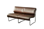 Two-seater sofa on a metal frame, Germany, 1970s