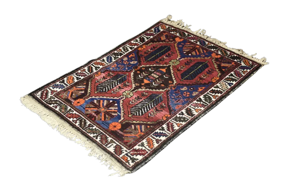 Dywan orientalny Hamadan, Persja/Iran, lata 60