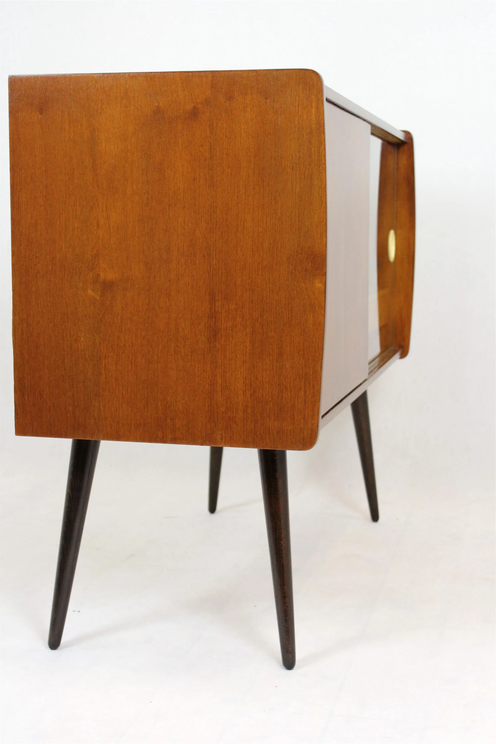 Vintage gramophone cabinet, Supraphon, Czechoslovakia, 1950s