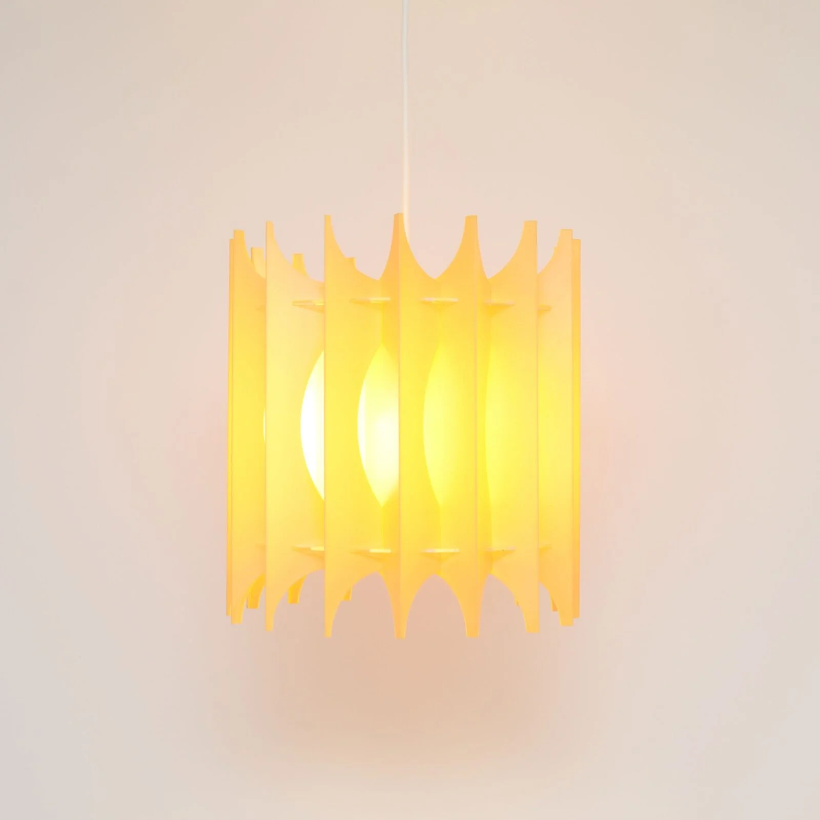 Facette Lamp, Designed by Gunner Jensen, Sweden, 1970s