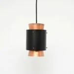 Copper Trava-style lamp, designed by Carl Thore, Sweden, 1960s
