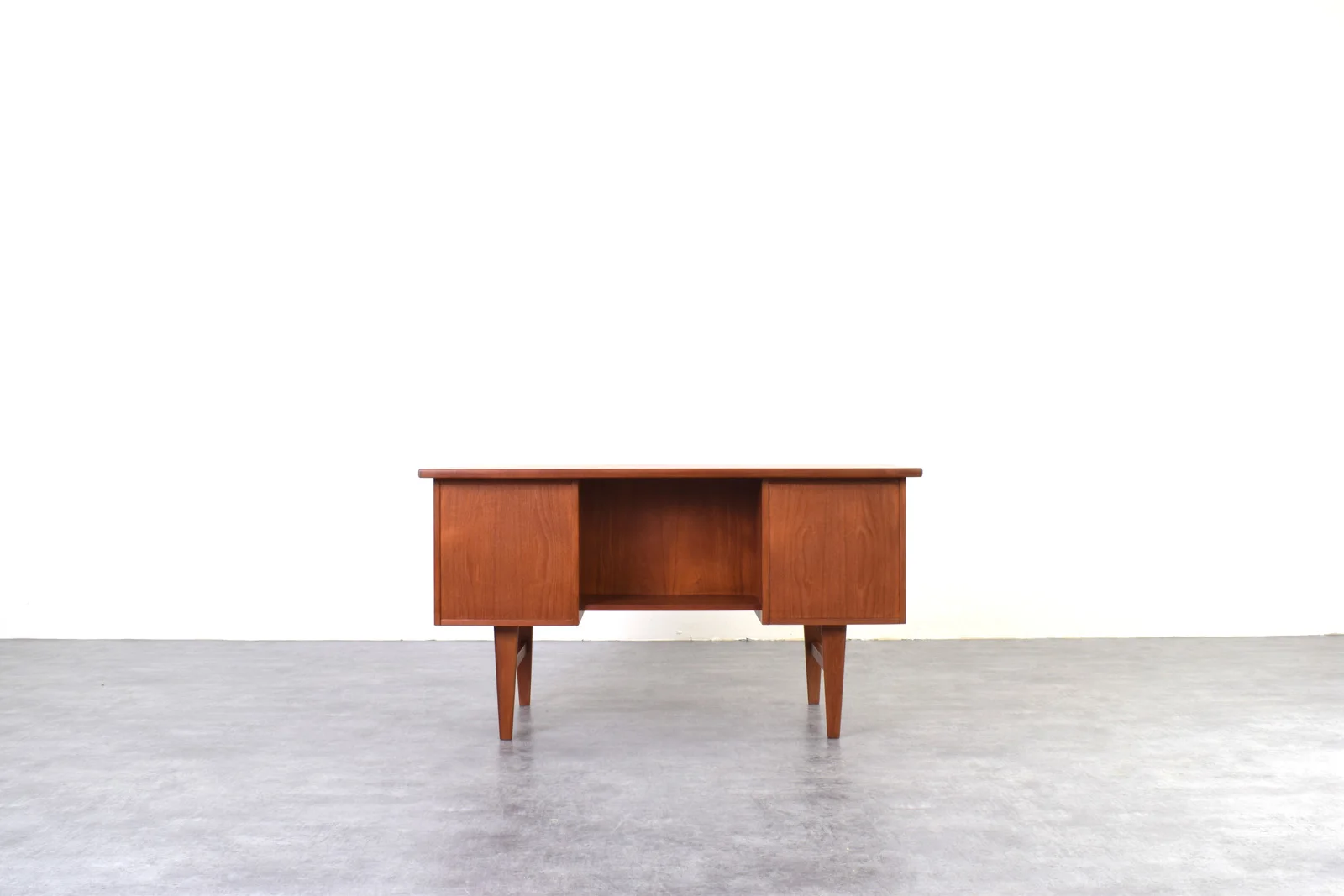 Scandinavian teak desk, Denmark, 1960s