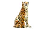 Ceramic leopard, Italy, 1970s