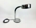 Chrome-plated vintage lamp, Hustadt Leuchten, Germany, 1960s