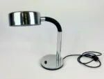 Chrome-plated vintage lamp, Hustadt Leuchten, Germany, 1960s