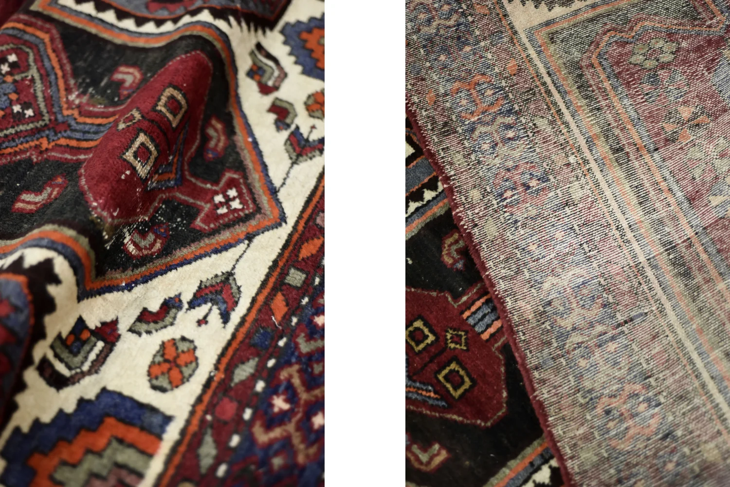 Oriental Zanjan Hamadan rug, Persia/Iran, 1960s