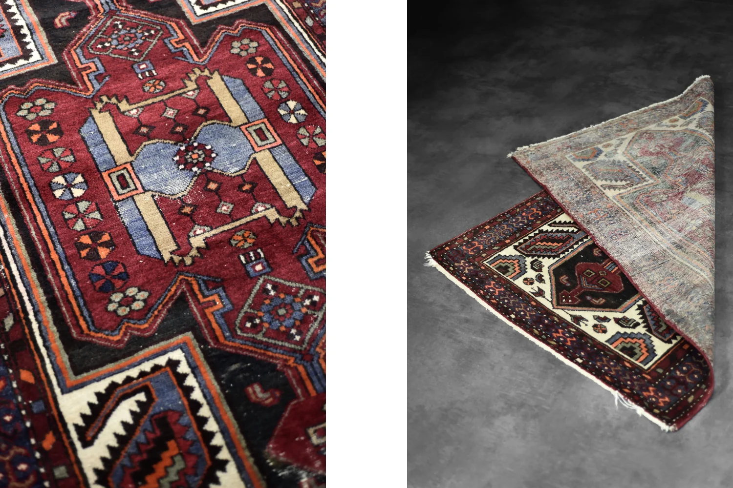 Oriental Zanjan Hamadan rug, Persia/Iran, 1960s