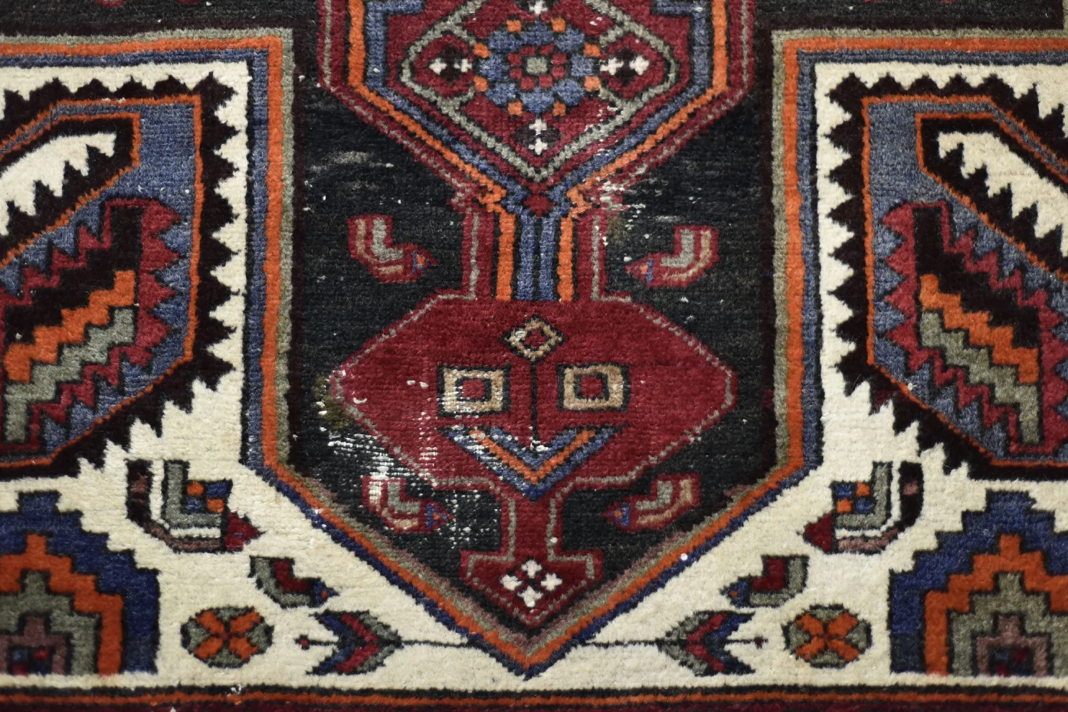 Oriental Zanjan Hamadan rug, Persia/Iran, 1960s
