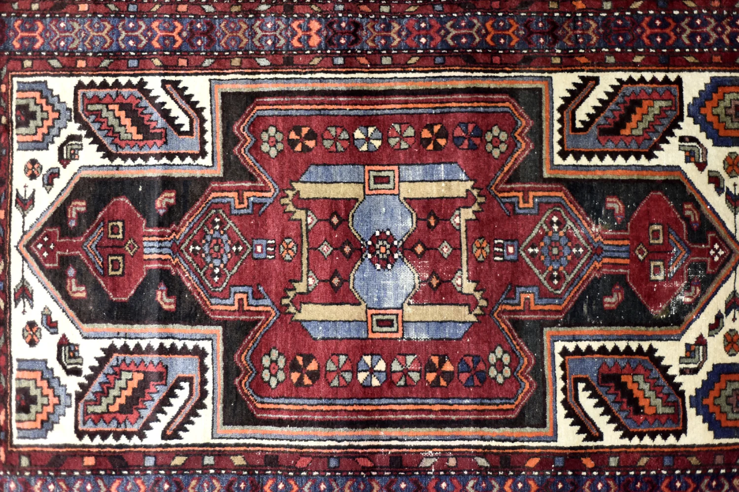 Oriental Zanjan Hamadan rug, Persia/Iran, 1960s