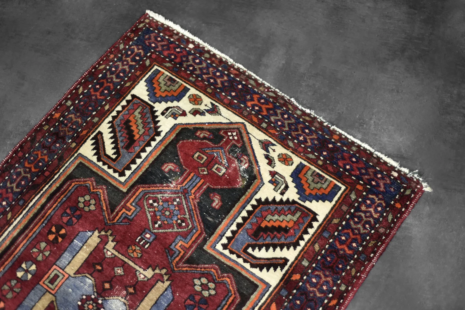 Oriental Zanjan Hamadan rug, Persia/Iran, 1960s