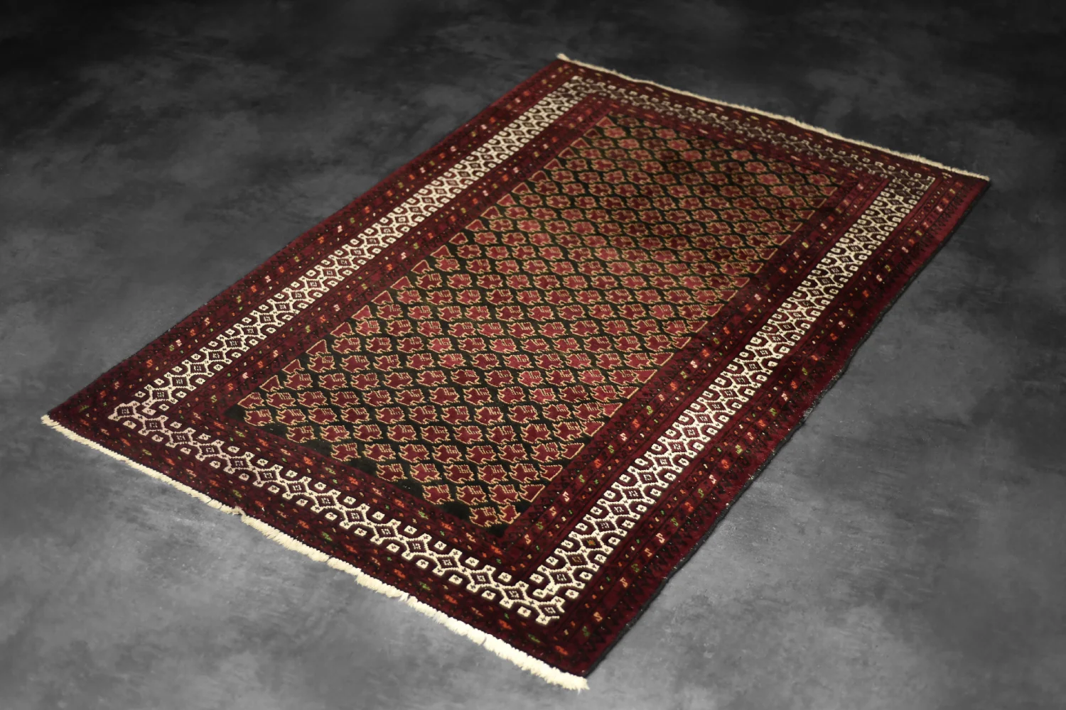 Dywan orientalny Mir, Saruk, Persja/Iran, lata 60