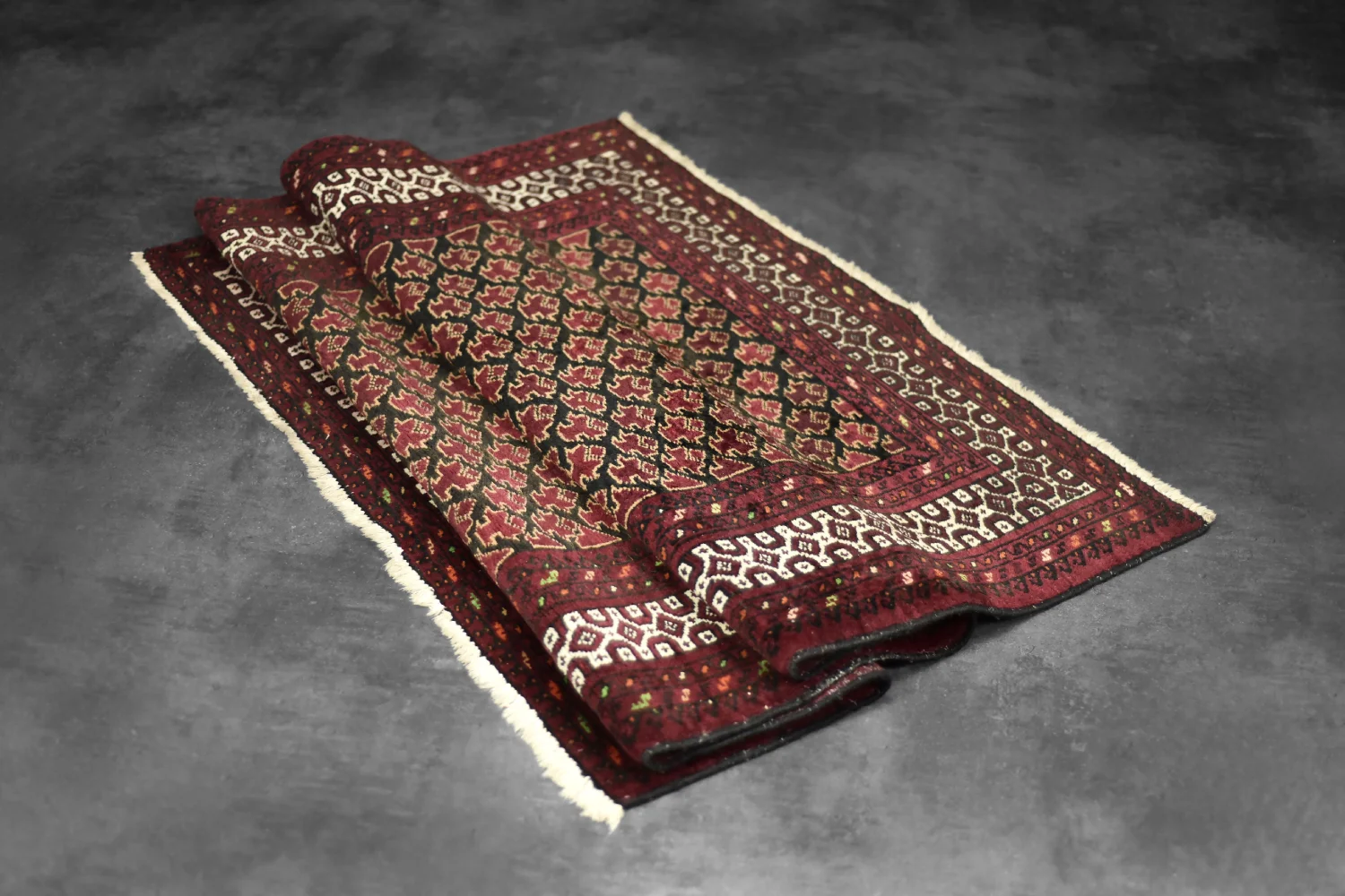 Dywan orientalny Mir, Saruk, Persja/Iran, lata 60