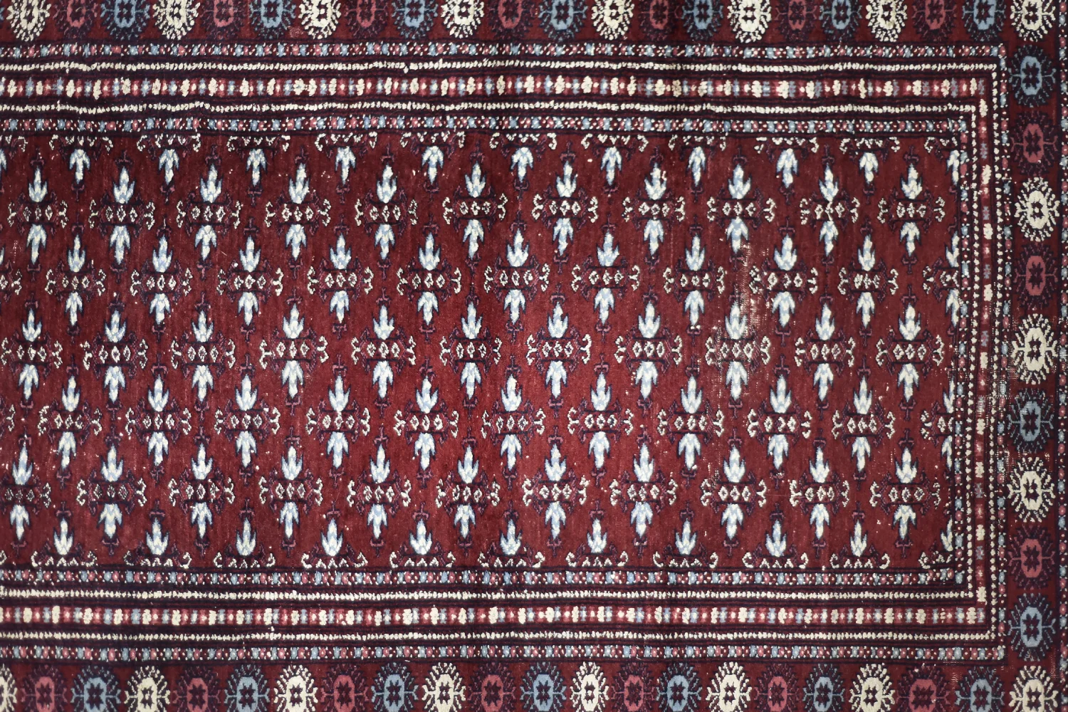 Bokhara Oriental Rug, Pakistan, 1960s