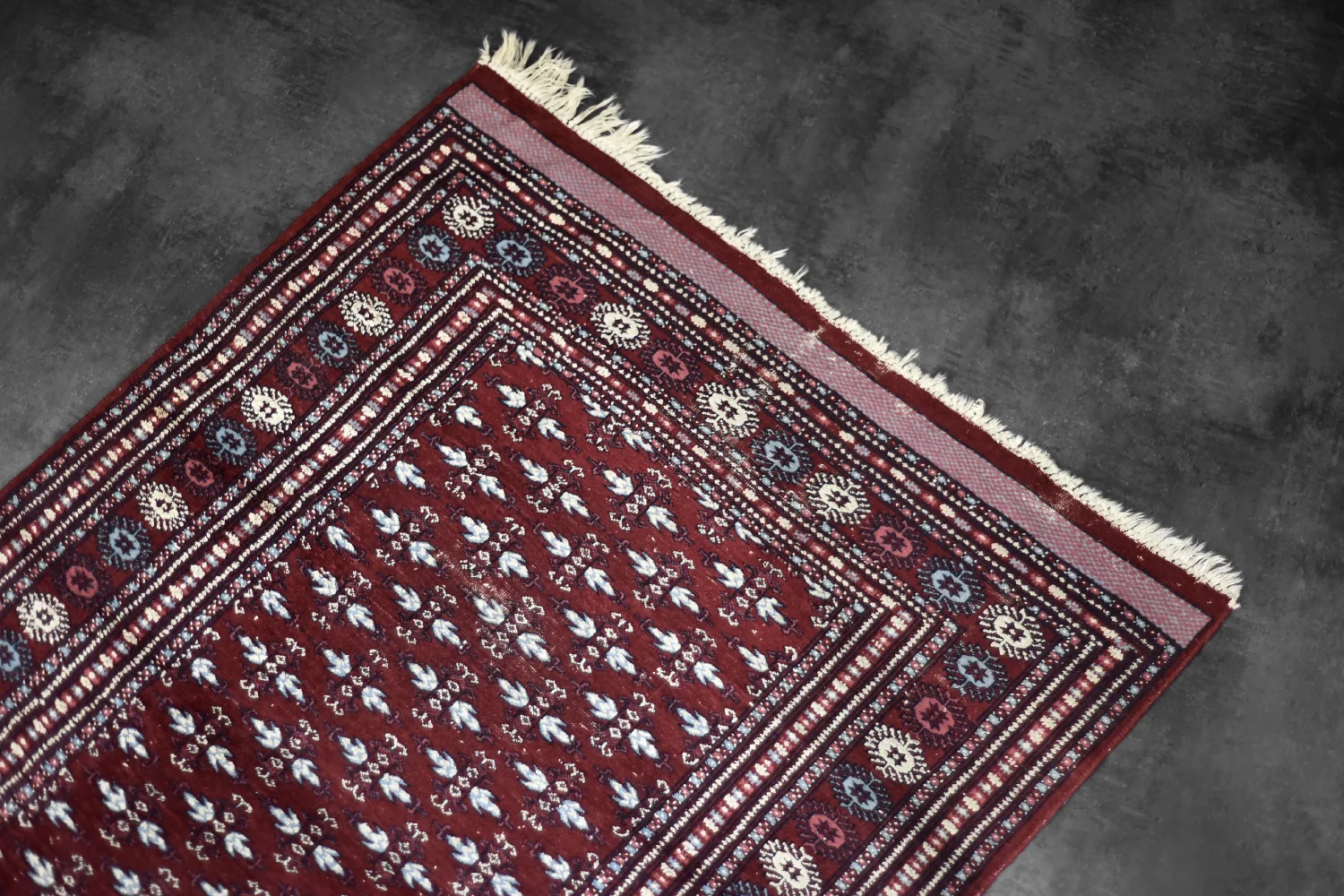 Bokhara Oriental Rug, Pakistan, 1960s