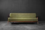 Rozkładana trzyosobowa Z Sofa, proj. Poul Jensen dla Selig Furniture, Dania, lata 50
