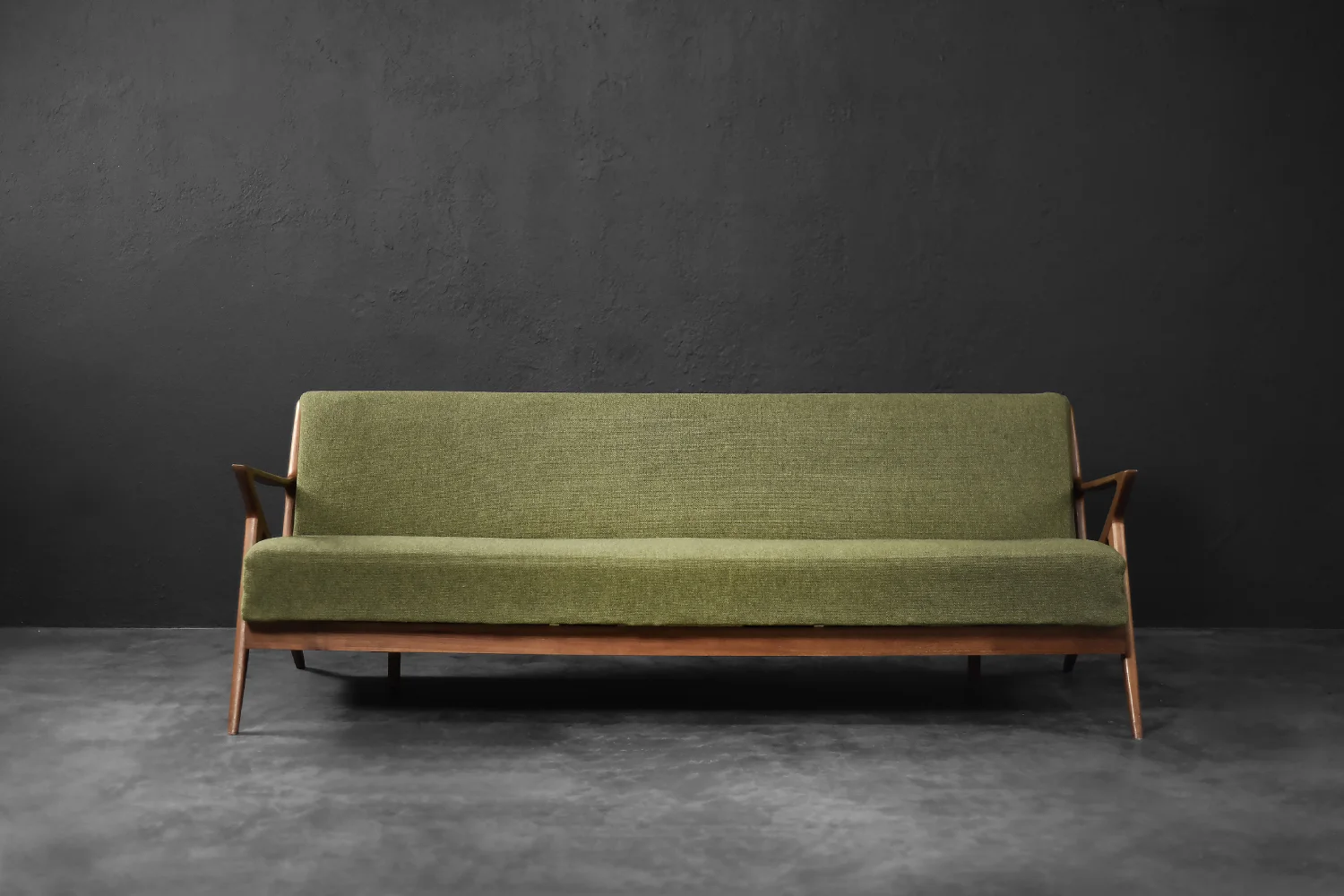 Rozkładana trzyosobowa Z Sofa, proj. Poul Jensen dla Selig Furniture, Dania, lata 50