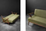 Rozkładana trzyosobowa Z Sofa, proj. Poul Jensen dla Selig Furniture, Dania, lata 50