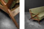 Rozkładana trzyosobowa Z Sofa, proj. Poul Jensen dla Selig Furniture, Dania, lata 50