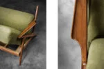 Rozkładana trzyosobowa Z Sofa, proj. Poul Jensen dla Selig Furniture, Dania, lata 50