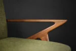 Rozkładana trzyosobowa Z Sofa, proj. Poul Jensen dla Selig Furniture, Dania, lata 50