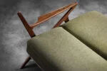 Rozkładana trzyosobowa Z Sofa, proj. Poul Jensen dla Selig Furniture, Dania, lata 50