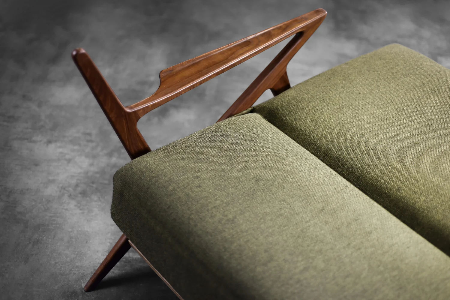Rozkładana trzyosobowa Z Sofa, proj. Poul Jensen dla Selig Furniture, Dania, lata 50