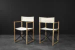 Pair of Safari Director's Chairs, Scandinavia, 1960s