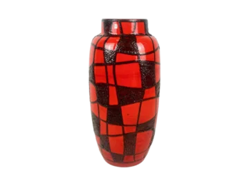 Large glazed vase, Scheurich Ceramics, Germany, 1960s