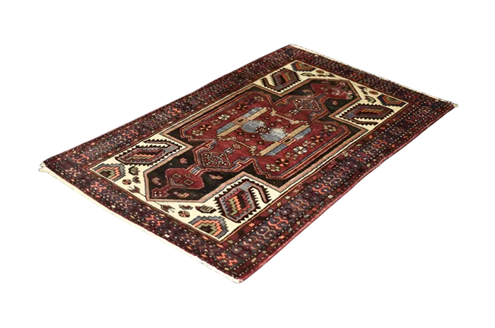 Oriental Zanjan Hamadan rug, Persia/Iran, 1960s
