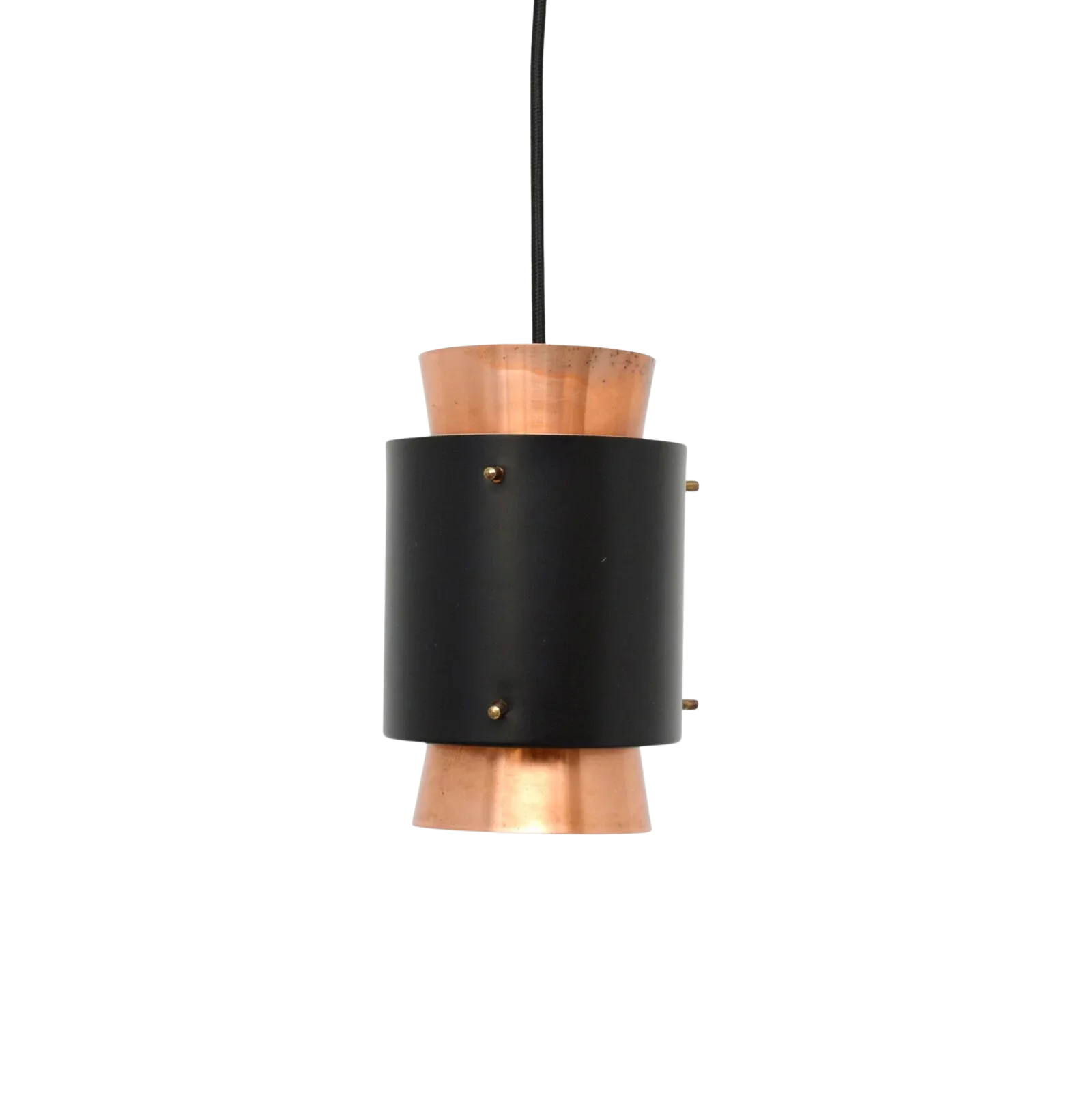 Copper Trava-style lamp, designed by Carl Thore, Sweden, 1960s