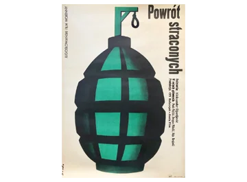 Poster “The Return of the Lost”, designed by Romuald Socha, PRL, 1970s
